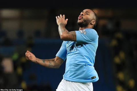 Sterling mang chiến thắng về cho Manchester City. (Nguồn: Getty Images)