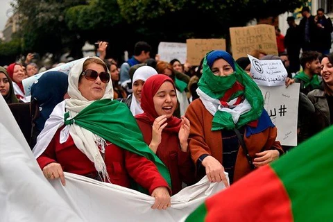 Người dân Algeria. (Nguồn: AP)