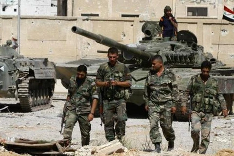 Lực lượng binh sỹ Syria. (Nguồn: almasdarnews)