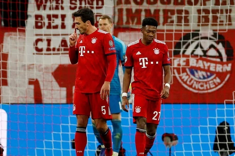 Bayerrn Munich chia tay Champions League. (Nguồn: Reuters)