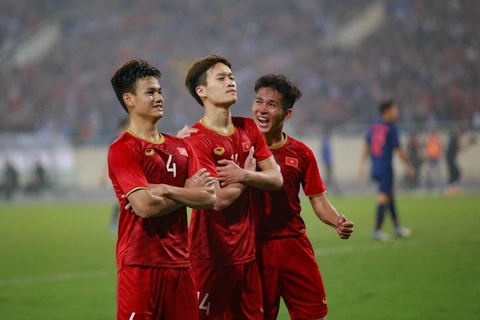 U23 Việt Nam được đặt kỳ vọng rất nhiều ở vòng chung kết U23 châu Á 2020. (Ảnh: Trọng Đạt/TTXVN)