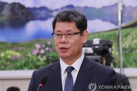 Ứng cử viên Bộ trưởng Thống nhất Kim Yeon-chul. (Nguồn: Yonhap)