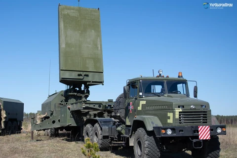 Radar 1L220UK chống pháo kích. (Nguồn: 112.ua)