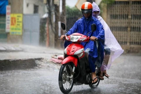 Bắc Bộ dự báo có mưa rải rác. (Ảnh: Lê Minh Sơn/Vietnam+)
