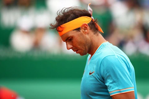 Nadal bị loại khỏi Monte Carlo. (Nguồn: AP)