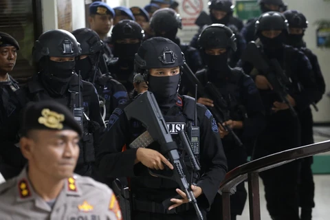 Lực lượng chống khủng bố của Indonesia. (Nguồn: WTOP.com)