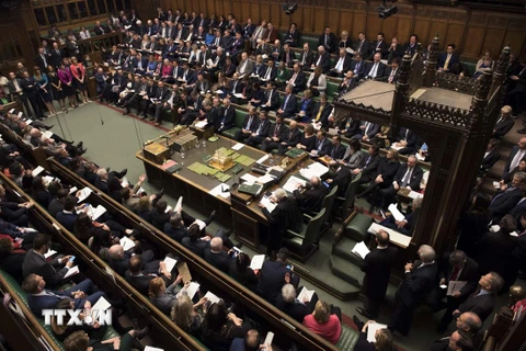 Toàn cảnh một phiên họp Hạ viện Anh ở thủ đô London. (Ảnh: THX/TTXVN)