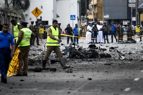 Sau khi xảy ra các vụ tấn công, Sri Lanka đình chỉ kế hoạch miễn thị thực nhập cảnh. (Ảnh: AFP/TTXVN)
