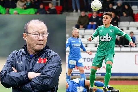 Ông Park Hang-seo sang Na Uy theo dõi Alexander.