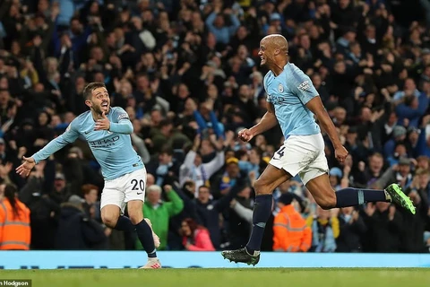 Kompany đã đưa Man City gần chức vô địch hơn bao giờ hết. (Nguồn: Daily Mail)