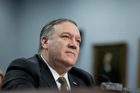 Ngoại trưởng Mỹ Mike Pompeo. (Nguồn: Bloomberg)