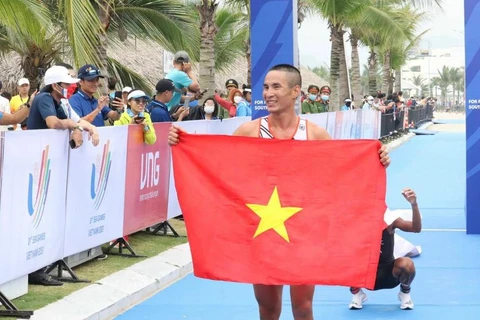 SEA Games 31: Việt Nam lần đầu tiên giành HCV ở bộ môn Duathalon