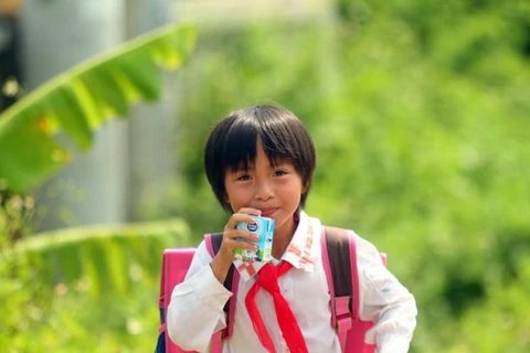 Mang dinh dưỡng đến trẻ em nông thôn là một trong những hoạt động đang được FrieslandCampina Việt Nam chú trọng