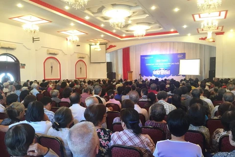 Các đại biểu tham dự hội thảo tại thành phố Hồ Chí Minh