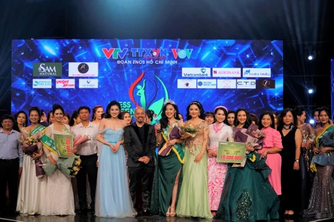 Thí sinh Phạm Ngọc Hà My công tác tại Đài Truyền hình Việt Nam (VTV) đã trở thành Hoa khôi Press Green Beauty 2019 trong đêm chung kết tổ chức tối 19/10. 