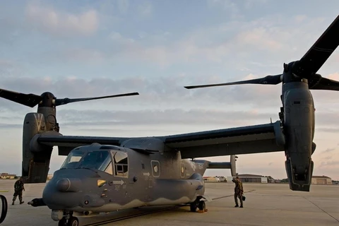 Lực lượng phòng vệ Nhật Bản bắt đầu triển khai máy bay vận tải Osprey