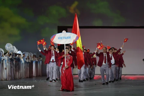 [Photo] Toàn cảnh Lễ Khai mạc Đại hội thể thao Đông Nam Á lần thứ 31