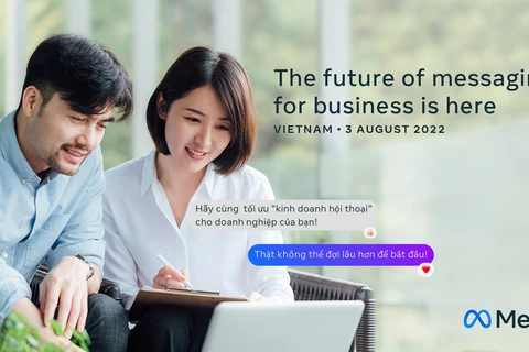 Theo khảo sát gần nhất của Meta, có 73% người tiêu dùng Việt đã và đang sử dụng hội thoại để tiếp cận doanh nghiệp. (Ảnh: Meta)