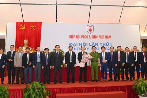 Hiệp hội Phòng cháy, chữa cháy và cứu nạn, cứu hộ Việt Nam được kỳ vọng sẽ trở thành địa chỉ tin cậy để nhân dân và Nhà nước trao gửi niềm tin trong lĩnh vực PCCC và CNCH. (Ảnh: PV/Vietnam+)