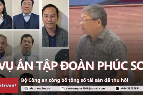 Bộ Công an lên tiếng về số tiền "khủng" thu hồi từ vụ Tập đoàn Phúc Sơn