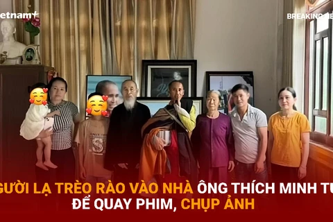 Bản tin 60s: Người lạ trèo rào vào nhà ông Thích Minh Tuệ để quay phim, chụp ảnh