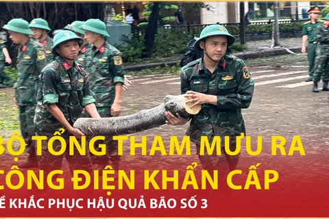 Bản tin 60s 12/9: Bộ Tổng Tham mưu ra điện khẩn về khắc phục hậu quả bão số 3