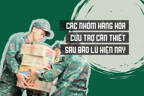 Hội Chữ thập Đỏ cập nhật về các nhóm hàng hóa cứu trợ cần thiết hiện nay