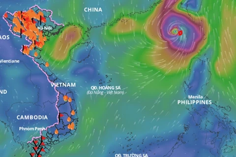 Bão Krathon di chuyển trên Biển Đông, liệu có đổi hướng đổ bộ Việt Nam?