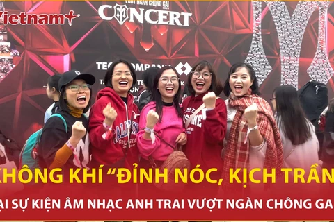 Không khí “đỉnh nóc, kịch trần” tại concert ‘Anh trai vượt ngàn chông gai’