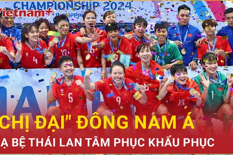 Đội tuyển futsal nữ Việt Nam hạ bệ Thái Lan, xứng danh “chị đại” Đông Nam Á