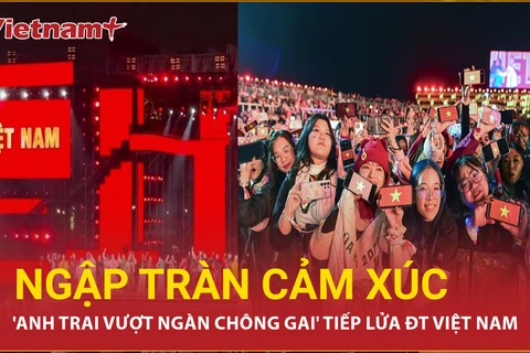 Đội tuyển Việt Nam được "Anh trai vượt ngàn chông gai" ủng hộ đánh bại Indonesia