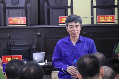 Bị cáo Trương Tuấn Dũng, nguyên Phó Chủ tịch UBND huyện Mường La (Nguồn: TTXVN)