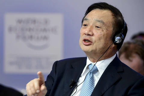 Nhà sáng lập Huawei Nhậm Chính Phi (Nguồn: AFP/TTXVN)