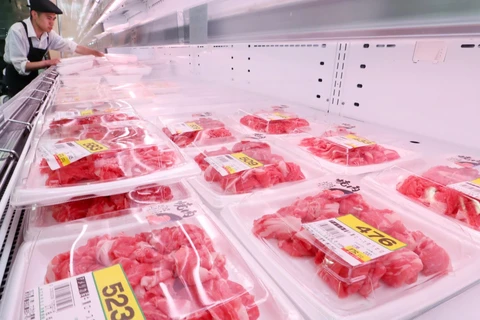 Thịt bò Mỹ đang thất thế tại Nhật Bản trước sự cạnh tranh từ Australia và châu Âu (Ảnh: Nikkei)