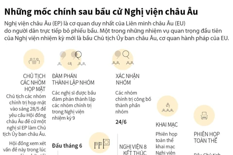 Những nhiệm vụ quan trọng sau bầu cử của Nghị viện châu Âu