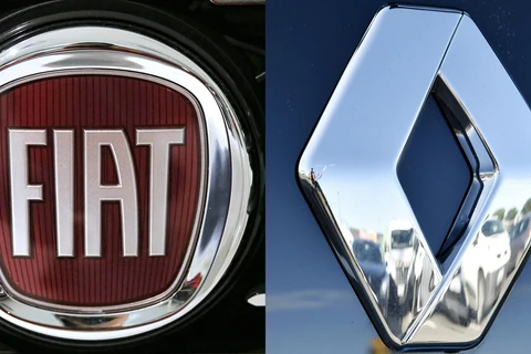 Thỏa thuận sáp nhập giữa Renault và Fiat Chrysler đã đổ vỡ. (Ảnh: AFP/TTXVN)