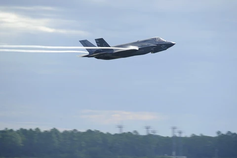 Máy bay chiến đấu F-35 của Mỹ. (Ảnh: AFP/TTXVN) 