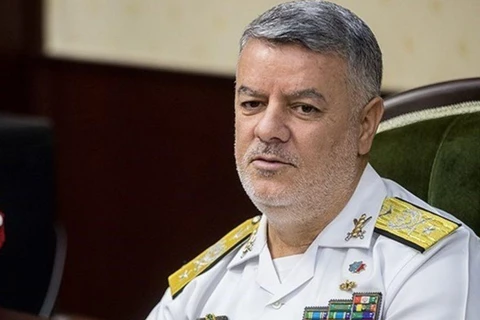 Tư lệnh Hải quân Iran Hossein Khanzadi. (Ảnh: Payantitr)