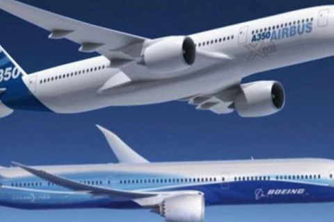 Airbus có thể sẽ vượt Boeing về doanh số trong năm 2019. (Ảnh: Industryweek)