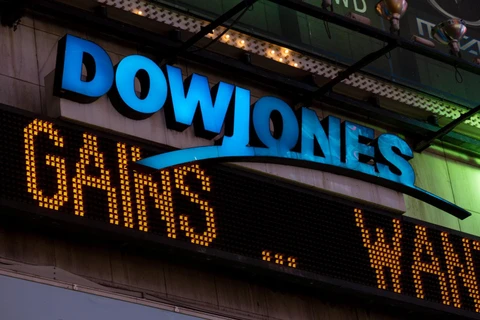 Chỉ số Dow Jones tiếp tục lập kỷ lục mới. (Ảnh: Getty)