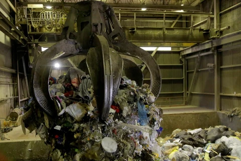 Nhà máy xử lý rác tại Canada. (Ảnh: Reuters) 