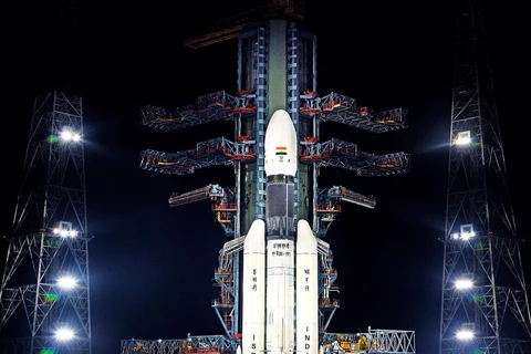 Tàu vũ trụ Chandrayaan-2 của Ấn Độ. (Ảnh: ISRO)