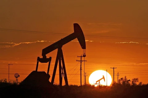 Một mỏ dầu ở Texas, Mỹ. (Ảnh: AP)