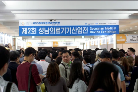 Hội chợ quốc tế về Du lịch Y tế Seongnam SMC 2019. (Ảnh: Vi Diệu/Vietnam+)
