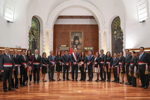 Quốc hội mới của Peru tuyên thệ nhậm chức. (Ảnh: Andina)