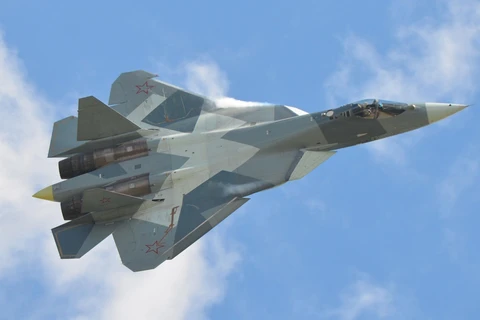 Máy bay Su-57 của Nga. (Ảnh: Ainonline)