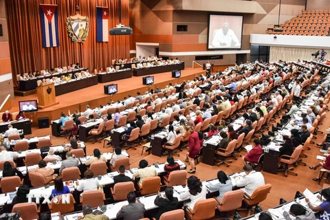 Một phiên họp của Quốc hội Cuba ở thủ đô La Habana. (Ảnh: AFP/TTXVN)