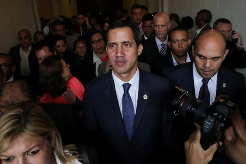 Thủ lĩnh đối lập Venezuela Juan Guaido. (Ảnh minh họa: Reuters)