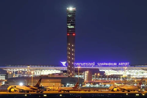 Sân bay Suvarnabhumi ở thủ đô Bangkok. (Ảnh: Reuters)
