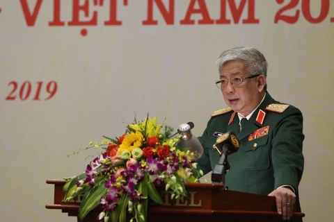 Thứ trưởng Bộ Quốc phòng, Thượng tướng Nguyễn Chí Vịnh. (Ảnh: Dương Giang/TTXVN)